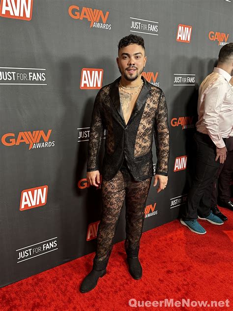 Gay Porn Stars At GayVN Awards 2025 Red Carpet