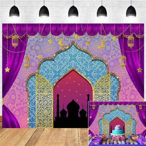 Aladdin Marketplace Backdrop