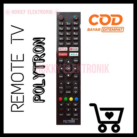 Jual Remote Tv Lcd Led Android Smart Tv Polytron Shopee Indonesia