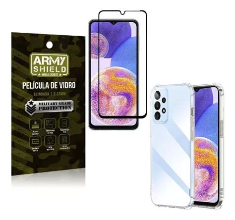 Funda Antichoque Para Samsung A23 5g Y Película De Vidrio 3d Mercadolibre