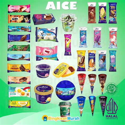 Jual Aice Ice Cream Es Krim Bervariasi Shopee Indonesia