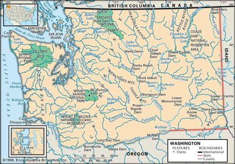 Map Of Washington State Pictures Getty Images