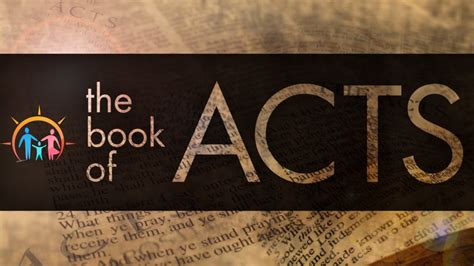 The Book Of Acts Chapter Part Youtube