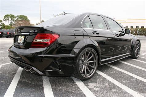 Mercedes W204 C63 Black Series Sedan Widebody Kit C Class C350 Amg