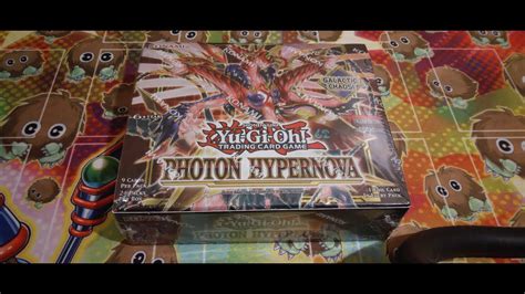 Yu Gi Oh Photon Hypernova Booster Box Opening Youtube