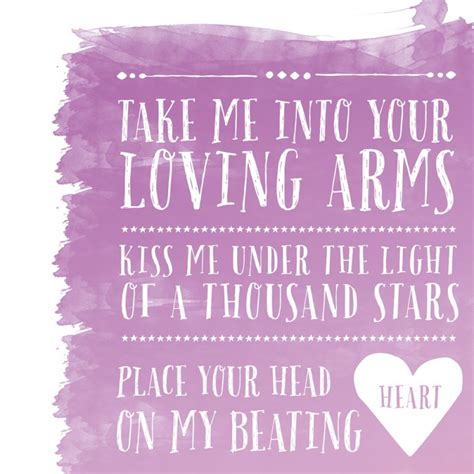 Ed Sheeran Lyrics Print Peak And Noble