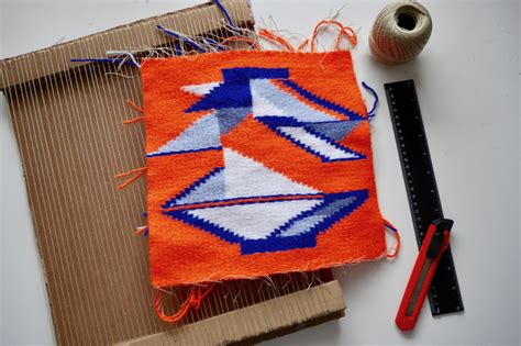 How To Make A Cardboard Loom With Picture And Video Tutorial