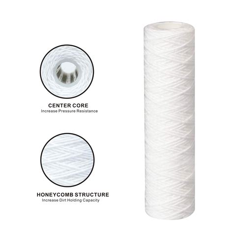 Micron Pp String Wound Filter Cartridge Spun