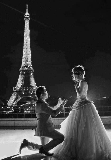 Romantic Wedding - Romantic Eiffel Tower Pictures #2046969 - Weddbook