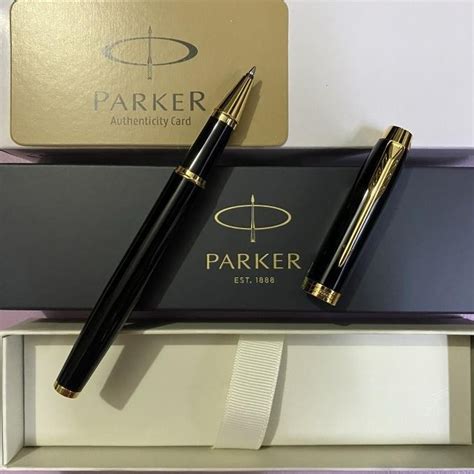 Jual Pulpen Parker Im Roller Ball Black Lq Gt Original Klip Emas Ta