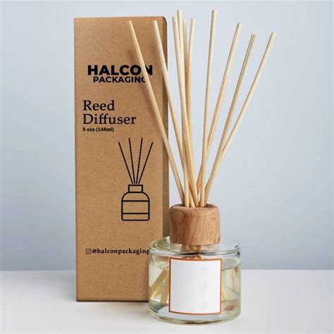 Reed Diffuser Box Packaging With Window Custom Box Packaging