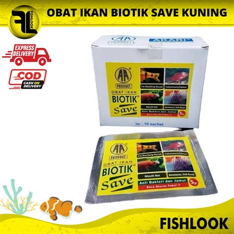 Jual Biotik Save Obat Anti Bakteri Dan Jamur Ikan Hias Aquarium Gr