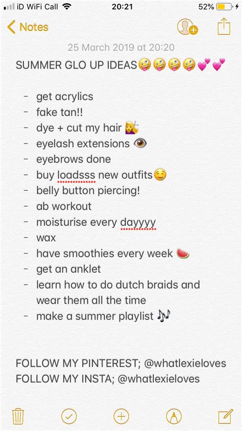 Summer Glo Up Ideas🤪💕 Glo Up Beauty Routine Checklist Glow Up Tips