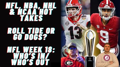 College Football National Championship Predictions Alabama Vs Georgia