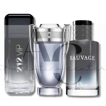 Kit 3 Perfumes Masculinos 100ml OS MELHORES DO MERCADO ENVIO