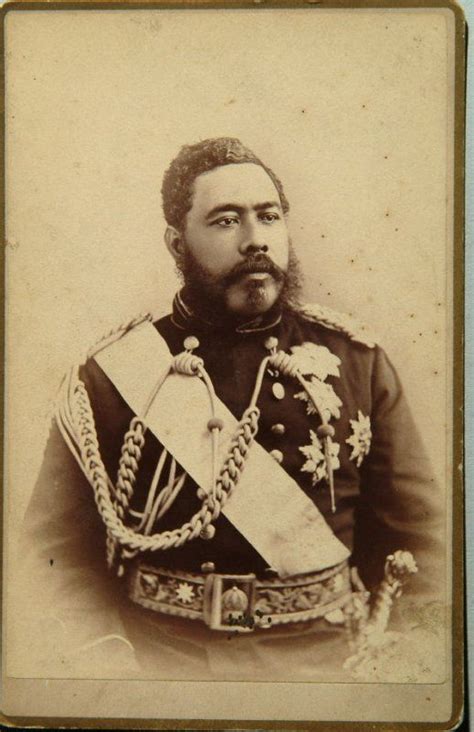 King David Kalakaua 1836 1891 King Of The Hawaiian Islands King