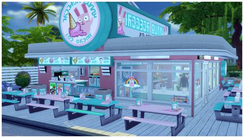 Wip Freezer Bunny Ice Cream V The Sims Lots Sims House