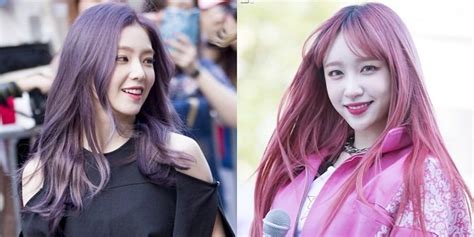 6 Warna Rambut Ala K Pop Idol Yang Harus Kamu Coba Ada Ungu Sampai Pink