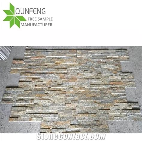 China Quartzite Panel Split Face Culture Stone From China