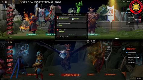 LIVE LGD INTERNATIONAL VS IMPUNITY DOTA SEA INVITATIONAL 2020 FREE