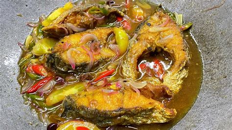 Ikan Siakap Masak Asam Jawa Terpaling Sedap Youtube