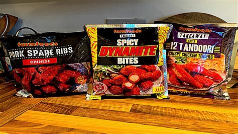 Farmfoods Dynamite Chicken Bites Tandoori Chicken Tenders And Chinese