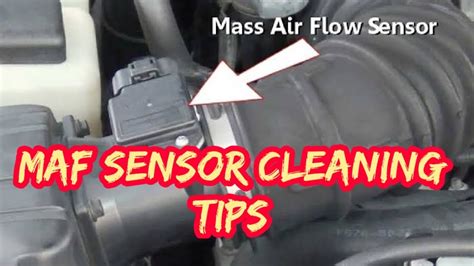 Maf Sensor Cleaning Tips Multiple Language Subtitle Youtube