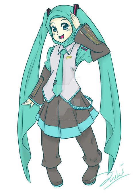 Vocaloid Hatsune Miku Muslimah Costume By Aliff Aniki132 On Deviantart