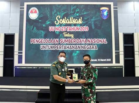 Dirjen Pothan Kemenhan Ri Bersama Kodam Xii Tpr Sosialisasikan