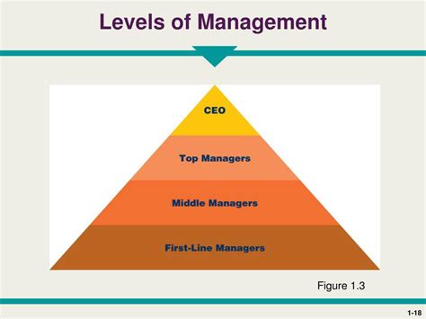 Levels Of Management Chart