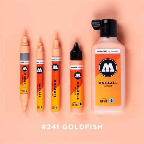 COLOR OF THE WEEK: GOLDFISH » MOLOTOW™ Blog