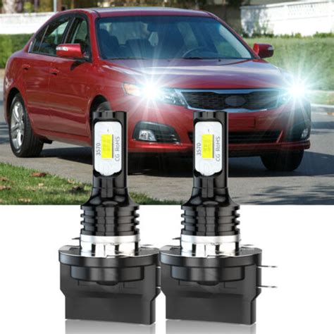 H11B LED Headlight Low Beam Bulbs For KIA Optima 2007 2015 Forte 2010