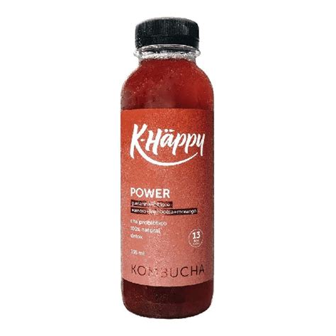 Kombucha Khappy 355ml Power Cordeiro Supermercado