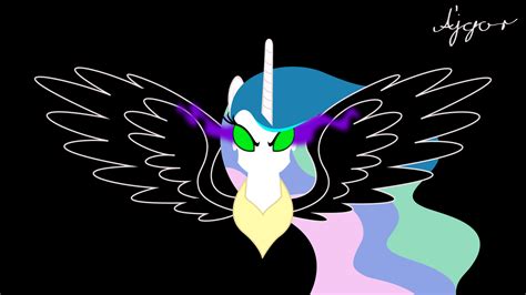 Evil Princess Celestia (Vector Art) by Ajgor25Brony on DeviantArt