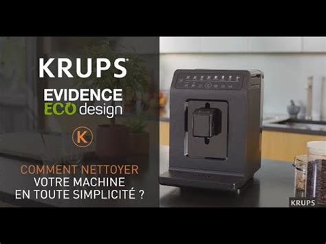 Krups Evidence Eco Design Comment Nettoyer Votre Machine Youtube