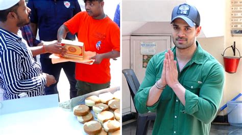 Sooraj Pancholi Sooraj Pancholi Distributes Sweets After Being