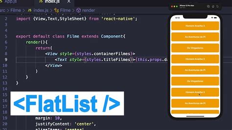 React Native Criando Lista O Componente FlatList Guia Completo