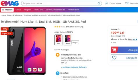 199 Lei Acum Este Cel Mai Ieftin Telefon Cu Android