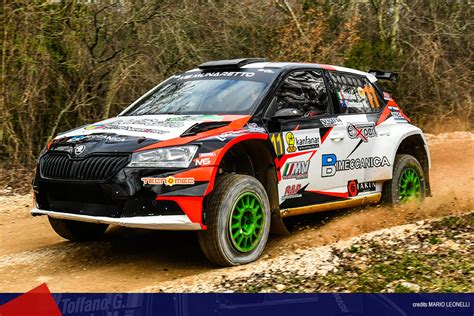 Toffano Debutta Sulla Fabia Rs Al San Martino Rally It