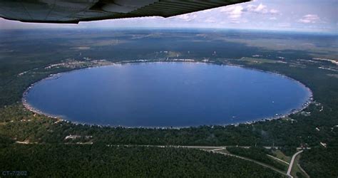 Kingsley Lake A Circular Lake Of Florida Charismatic Planet