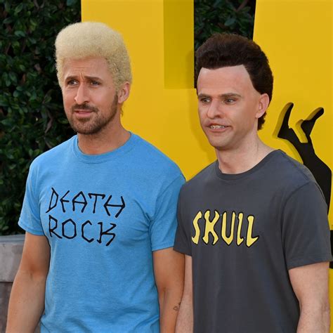 Ryan Gosling Mikey Day Return As Beavis And Butt Head At Premiere Of The Fall Guy Good