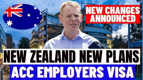 New Changes To New Zealand Accredited Employers Work Visa For All New