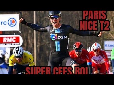 Parigi Nizza Tappa Super Cees Bol Su Pedersen Youtube