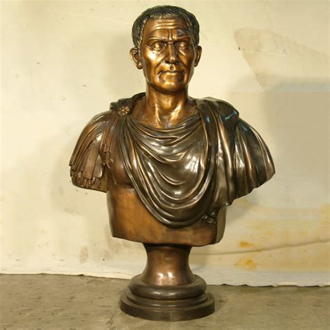 Bronze Bust Caesar - onlyartsculpture.com