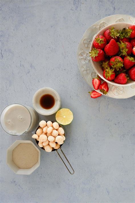 Fresas Con Crema Receta Vegana