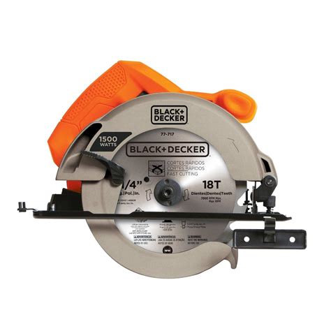 Sierra Circular De Pulgadas Black Decker Rpm W The