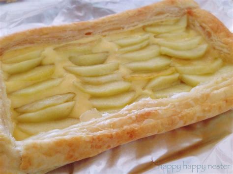 Happy Happy Nester French Apple Custard Tart Custard Tarts Recipe Apple Custard Custard