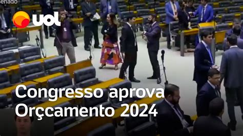 Congresso Aprova Orçamento 2024 Com R 53 Bi Em Emendas E R 49 Bi De