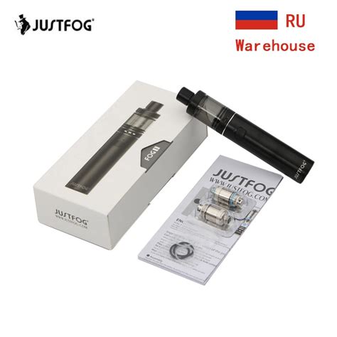 Justfog Kit De D Marrage Original Pour Cigarette Lectronique Avec