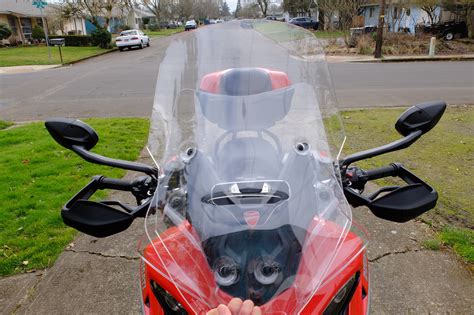 Review Calsci Windshield For Multi V Ducati Ms The Ultimate